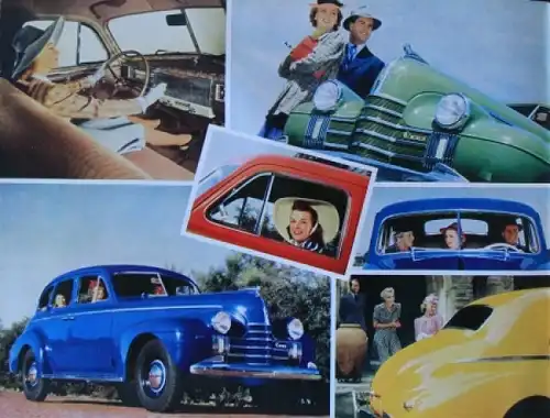 Oldsmobile Serie 60 Modellprogramm 1939 Automobilprospekt (4250)