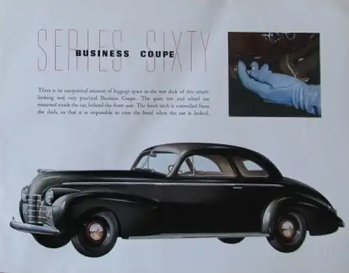 Oldsmobile Serie 60 Modellprogramm 1939 Automobilprospekt (4250)