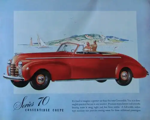 Oldsmobile Serie 60 Modellprogramm 1939 Automobilprospekt (4250)