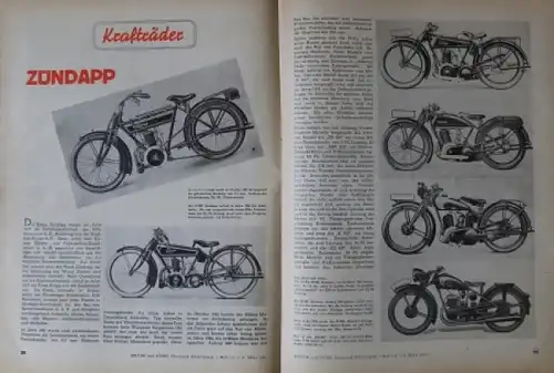 "Motor & Sport" Motor-Zeitschrift Pössneck 1941 Ausstellungsheft (4383)