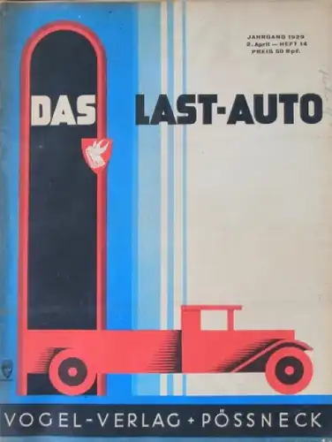 "Das Last-Auto" Nutzfahrzeug-Magazin 1929 (4387)