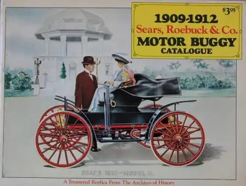 Sears Roebuck & Co. Modellprogramm 1912 "Motor Buggy Catalogue" Automobilprospekt (4512)