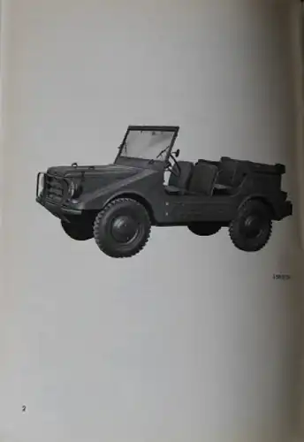 DKW Munga Auto-Union Geländewagen 1959 Betriebsanleitung (4606)
