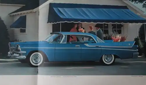 Dodge Lancer Modellprogramm 1957 Automobilprospekt (4765)