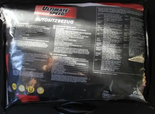 Auto-Sitzbezüge 1995 Ultimate Speed Universal original verpackt (4552)