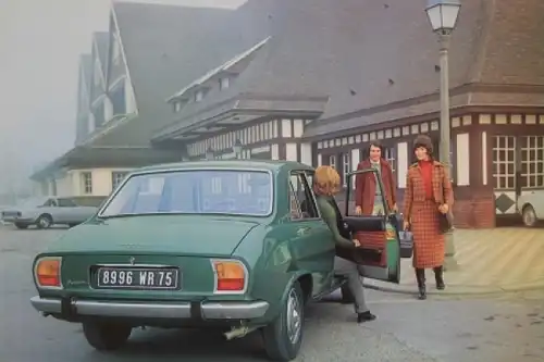 Peugeot 504 Modellprogramm 1972 Automobilprospekt (4967)