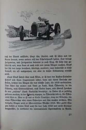 Rosemann "Um Kilometer und Sekunden" 1934 Motorsport-Historie (5034)