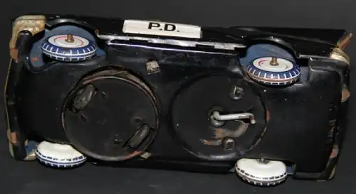Yoshiya Chevrolet "Bump'n go Police-Car" 1963 Blechmodell mit Friktionsantrieb (5150)