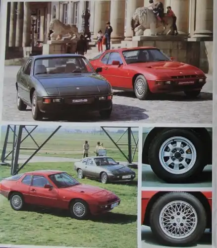 Porsche Modellprogramm 1980 Automobilprospekt (5187)