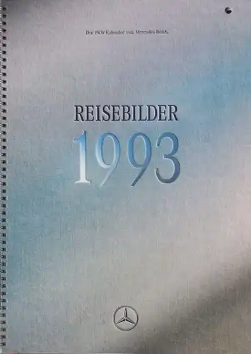 Mercedes-Benz Personenwagen "Reisebilder" Jahreskalender 1993 (5353)