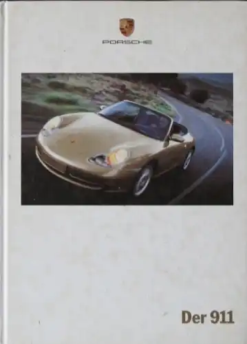 Porsche 911 Modellprogramm 1999 Automobilprospekt (5541)