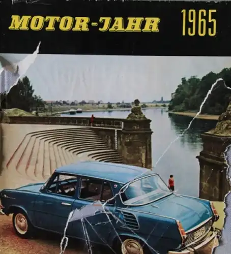 "Motor Jahr - Eine internationale Revue" 1965 Automobil-Jahrbuch (5548)