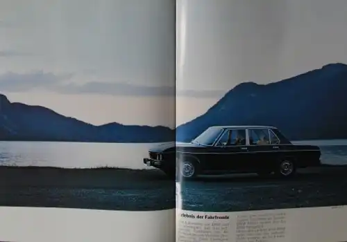 BMW 2500 - 2800 + 3.0 S Modellprogramm 1975 Automobilprospekt (5628)
