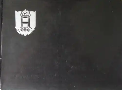 Horch 3,5 Liter V-8 Zylinder Modellprogramm 1937 Automobilprospekt (5650)