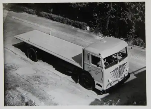 Büssing-NAG Typ 6000 T Diesel-LKW Deutsche Post 1955 Werksfoto (5744)