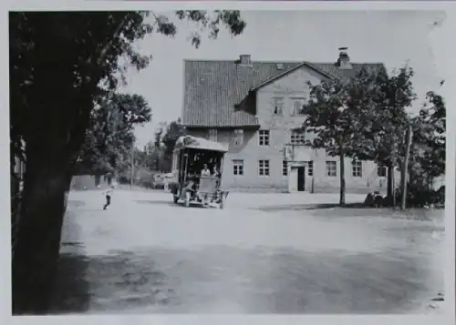 Büssing-NAG Bus am Auerhahn im Harz 1913 Werksfoto (5814)