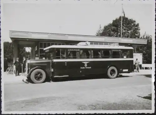 Henschel Typ 4D4 Diesel 100 PS Deutsche Reichspost 1937 Originalfoto (5817)