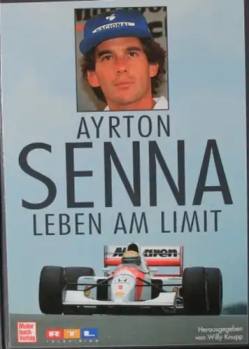 Schlang "Ayrton Senna - Leben am Limit" 1994 Senna-Rennfahrer-Biografie (5878)