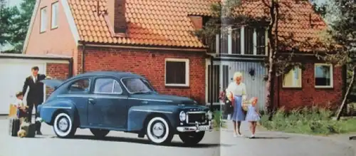 Volvo 544 Modellprogramm 1960 Automobilprospekt (6188)