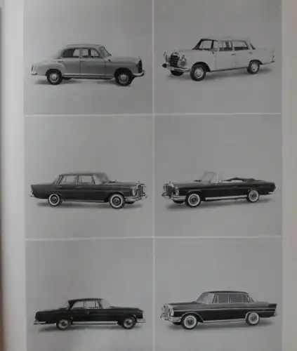 Mercedes-Benz "Chronik Mercedes-Benz Fahrzeuge und Motoren" Firmen-Historie 1966 (6207)