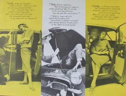 Toyopet Crown Modellprogramm 1960 Automobilprospekt (6427)