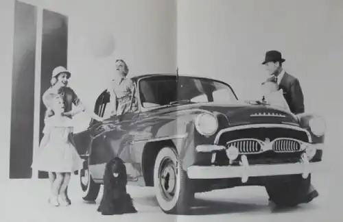 Toyopet Crown Modellprogramm 1960 Automobilprospekt (6427)