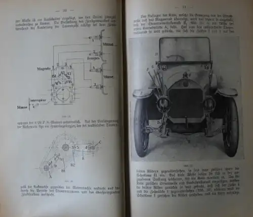 Mayer "Das Automobil und seine Reparatur" Fahrzeugtechnik 1920 (8379)