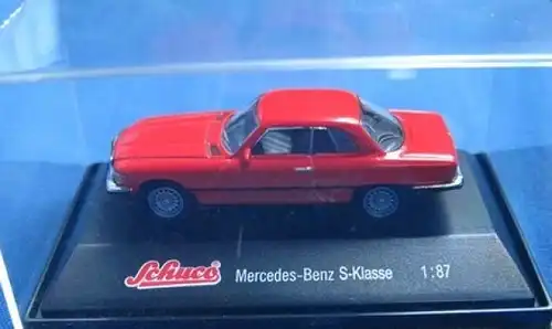 Schuco Mercedes-Benz S-Klasse 1980 Plastikmodell in Originalbox (8868)