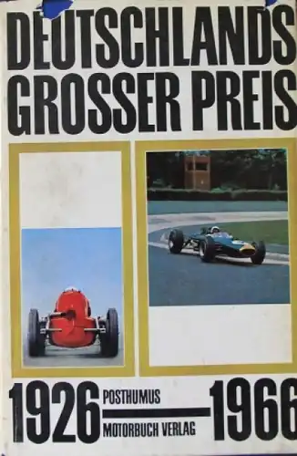 Posthumus "Deutschlands Grosser Preis 1926-1966" 1967 Motorsport-Historie (0135)