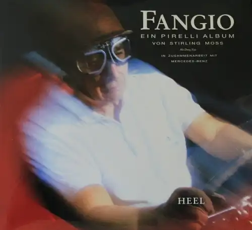Nye "Fangio - Ein Pirelli Album" 1991 Fangio-Rennfahrer-Biografie (0189)