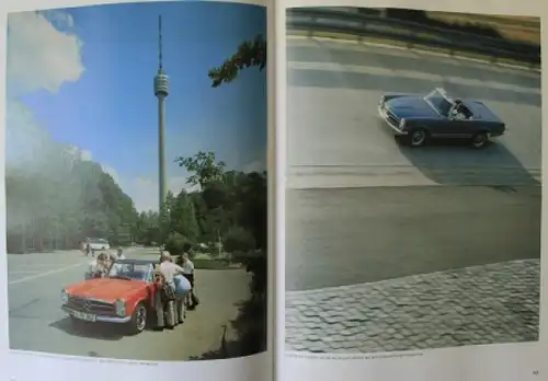 Günther "Das grosse Mercedes-SL-Buch" Mercedes-Historie 1989 signiert (0194)