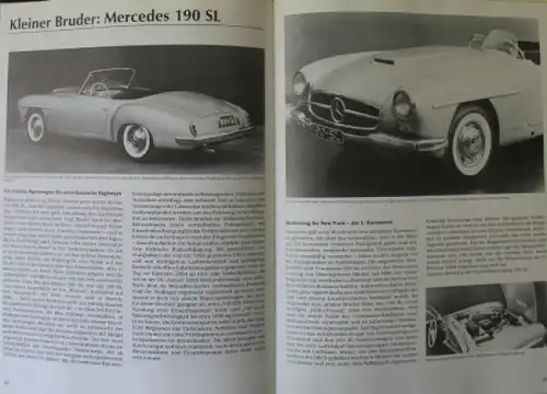 Günther "Das grosse Mercedes-SL-Buch" Mercedes-Historie 1989 signiert (0194)