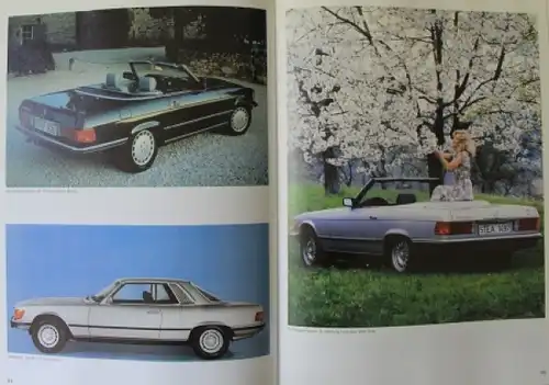 Günther "Das grosse Mercedes-SL-Buch" Mercedes-Historie 1989 signiert (0194)