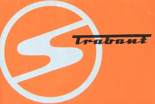 Trabant Modellprogramm 1960 Automobilprospekt (0342)