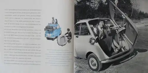 BMW Isetta Modellprogramm 1956 "Das spricht für Isetta" drei Automobilprospekte (0759)