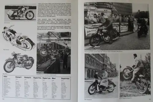 Podzun "Die deutschen Motorräder der Wirtschaftswunderzeit" Motorrad-Historie 1989 (0817)