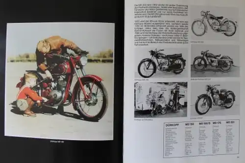 Podzun "Die deutschen Motorräder der Wirtschaftswunderzeit" Motorrad-Historie 1989 (0817)