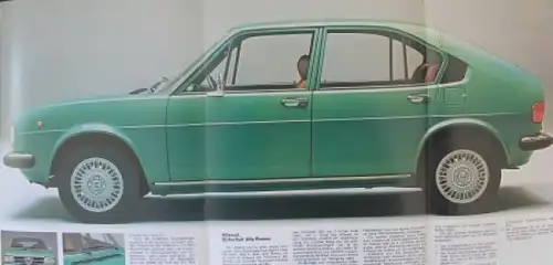 Alfa Romeo Alfasud Super Modellprogramm 1977 Automobilprospekt (1271)