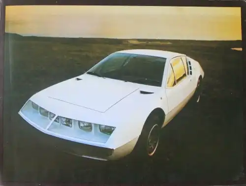 Renault Alpine A 310 Modellprogramm 1974 Automobilprospekt (1150)