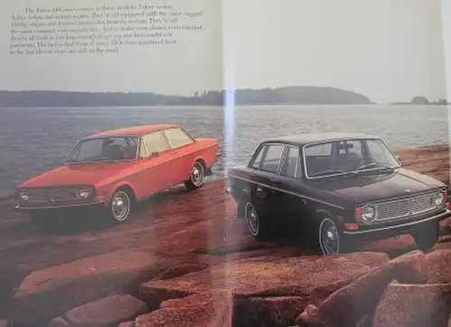 Volvo 140 Modellprogramm 1969 Automobilprospekt (1293)