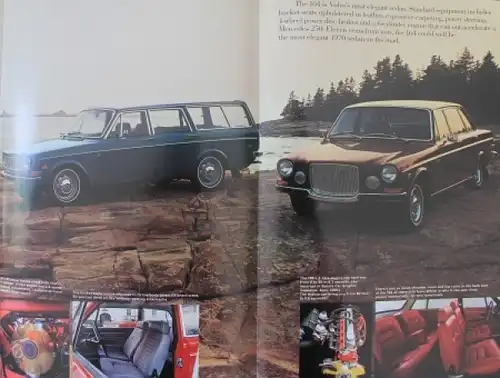 Volvo 140 Modellprogramm 1969 Automobilprospekt (1293)