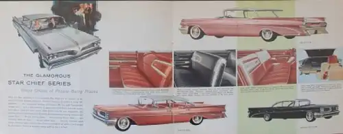 Pontiac Modellprogramm 1959 "People going place are going" Automobilprospekt (1358)