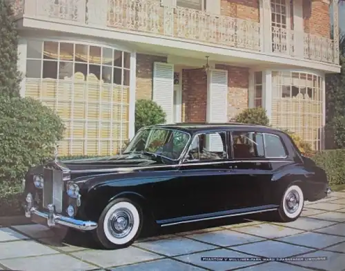 Rolls-Royce Phantom V Modellprogramm 1959 Automobilprospekt (1347)