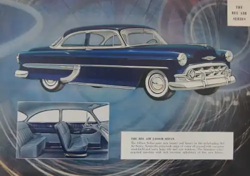 Chevrolet Modellprogramm 1953 Automobilprospekt (1343)