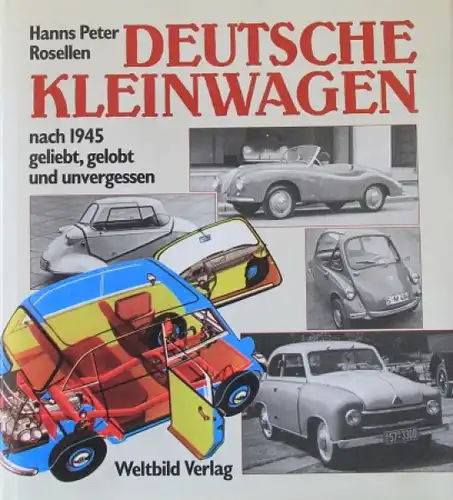 Rosellen "Deutsche Kleinwagen nach 1945" Fahrzeug-Historie 1991 (0394)