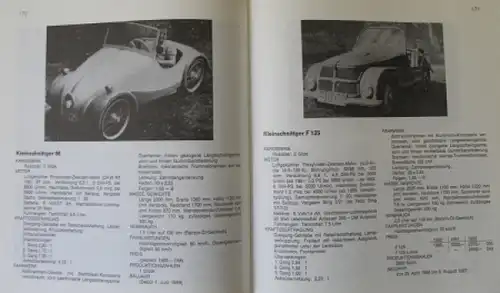 Rosellen "Deutsche Kleinwagen nach 1945" Fahrzeug-Historie 1991 (0394)