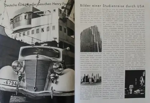 "Ford im Bild" Ford-Firmenmagazin 1938 (1510)