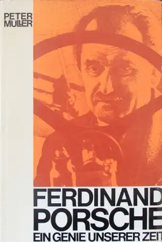 Müller "Ferdinand Porsche - Ein Genie unserer Zeit" Porsche-Biographie 1965 Widmung Direktor Kotzel (1601)