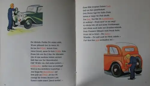 Fechner "Die bunte Auto-Kunde" Fahrzeugtechnik 1936 (1621)