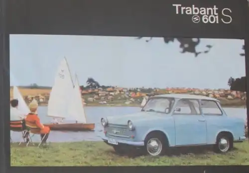 Trabant 601 Modellprogramm 1967 Automobilprospekt (1887)